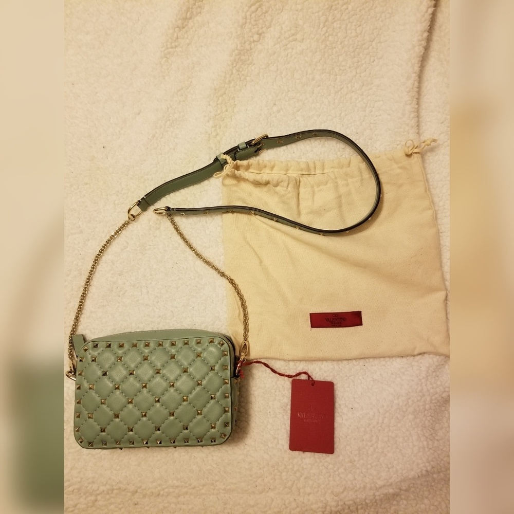 Studded crossbody purse